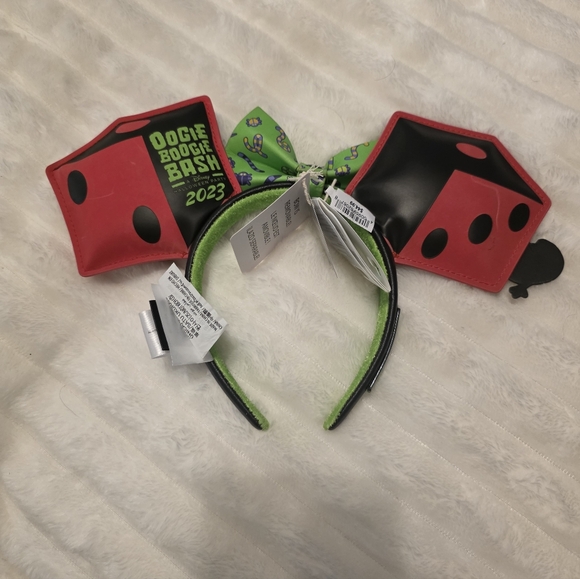 Disney Ears By Loungefly Inspired by Oogie Boogie Nights NWT - Picture 5 of 5